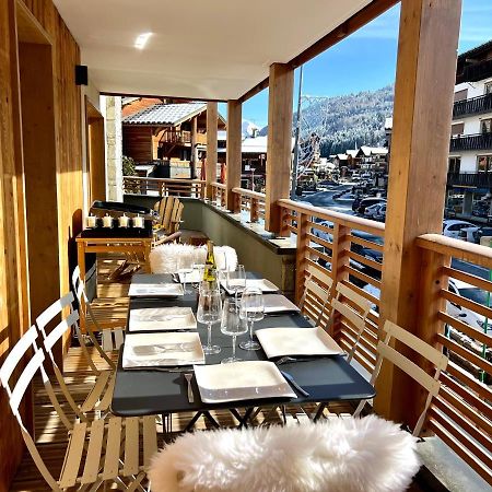 Appartement De Standing Plein Centre Station, 50M Des Pistes Les Gets Exterior foto
