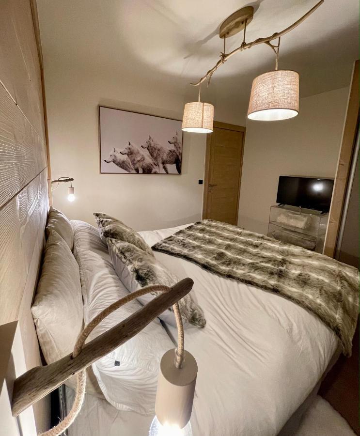 Appartement De Standing Plein Centre Station, 50M Des Pistes Les Gets Exterior foto